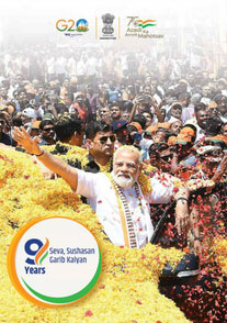 9 Years Seva, Sushasan Garib Kalyan Big